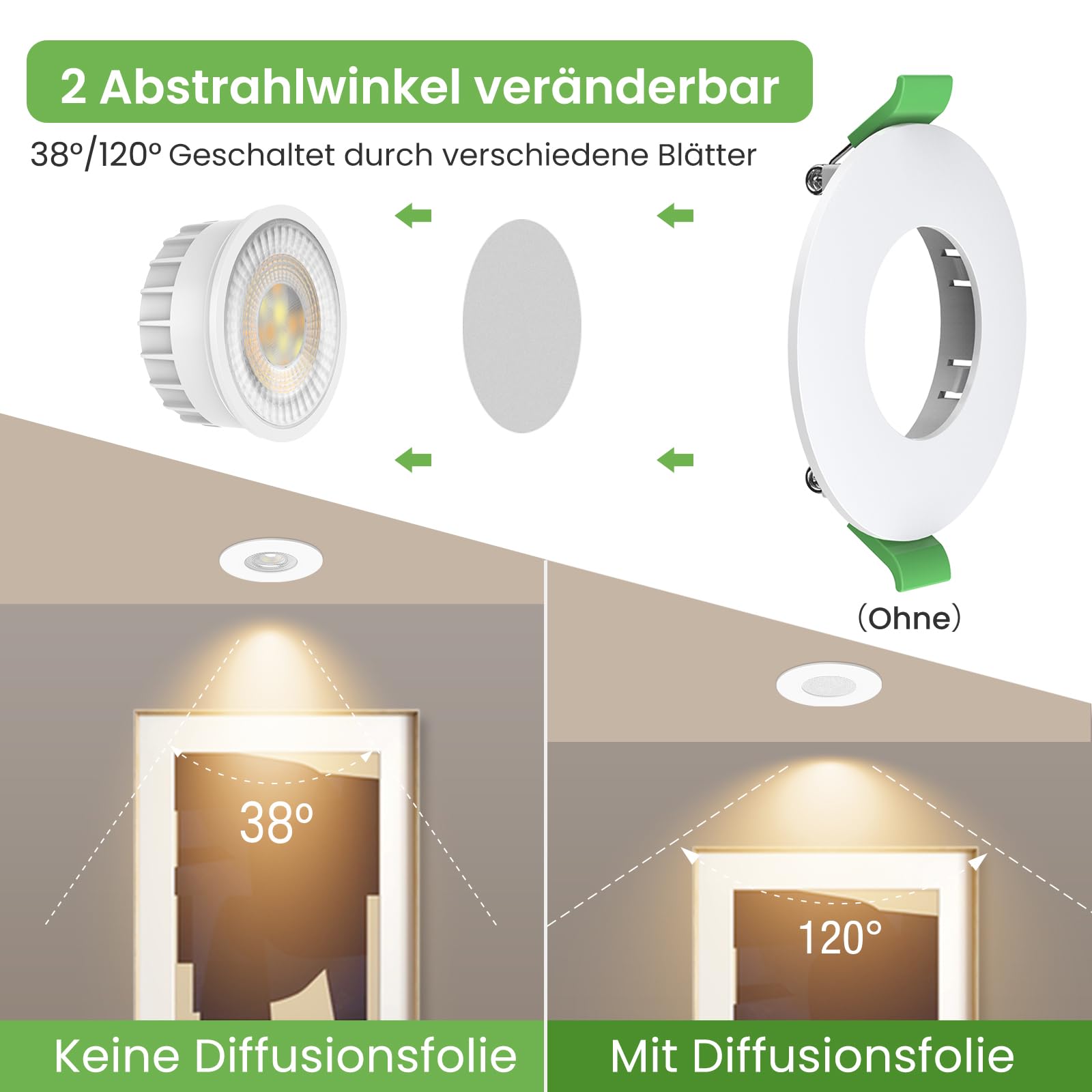 Alusso Bulb LED Modul 6W 3CCT dimmbar Ø50x25mm