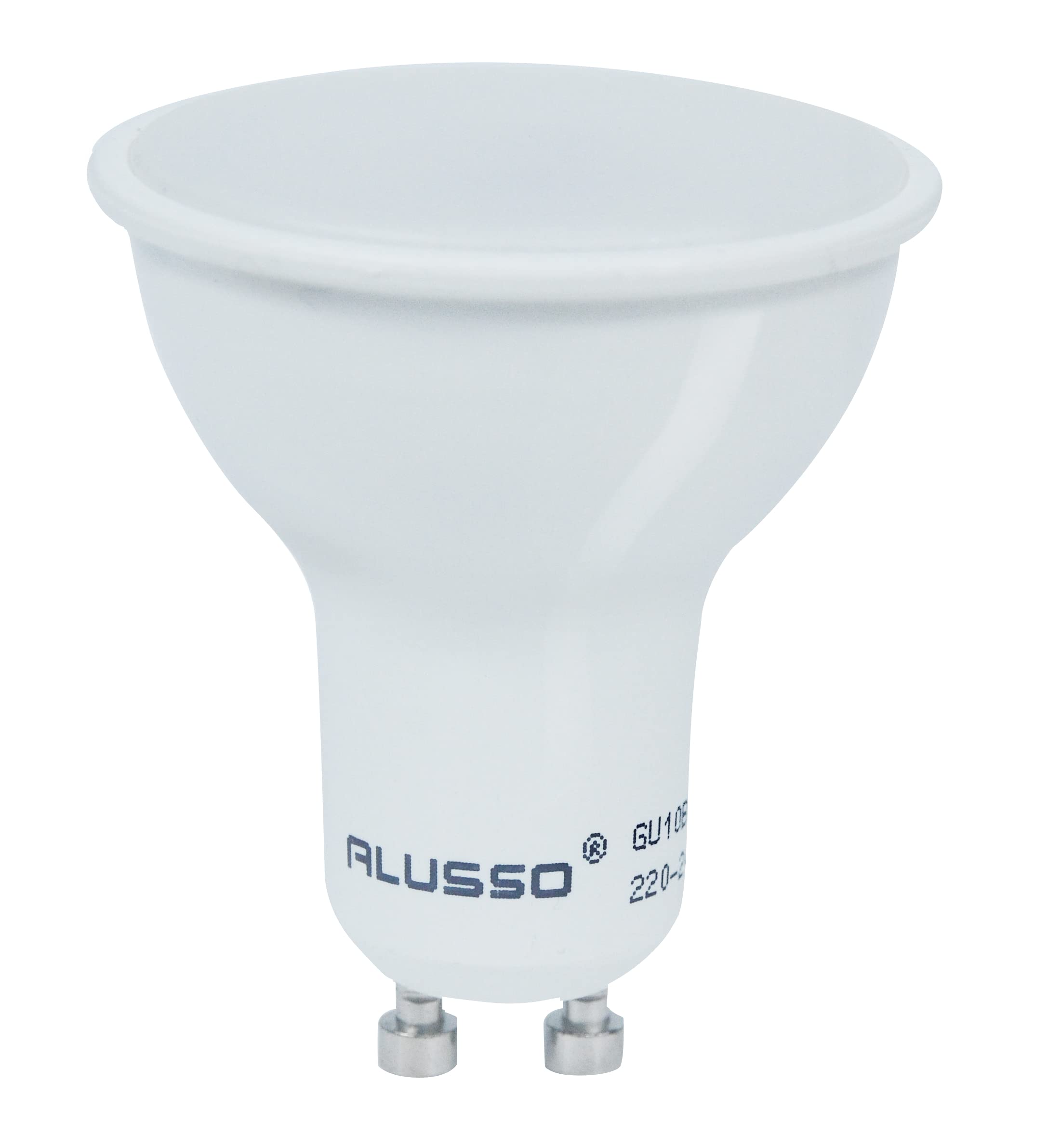 Alusso Bulb GU10 5W LED Lampe warmweiß 10er Pack 3000K