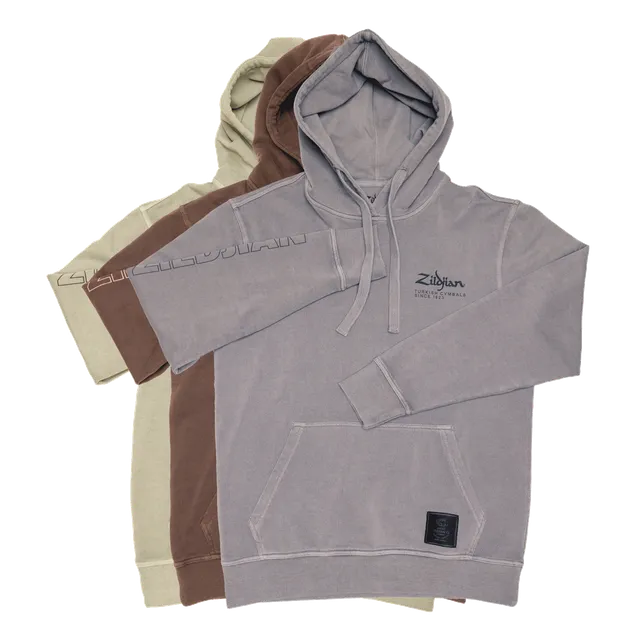 Zildjian Limited Edition Hoodie Kapuzenpullover Baumwolle Braun