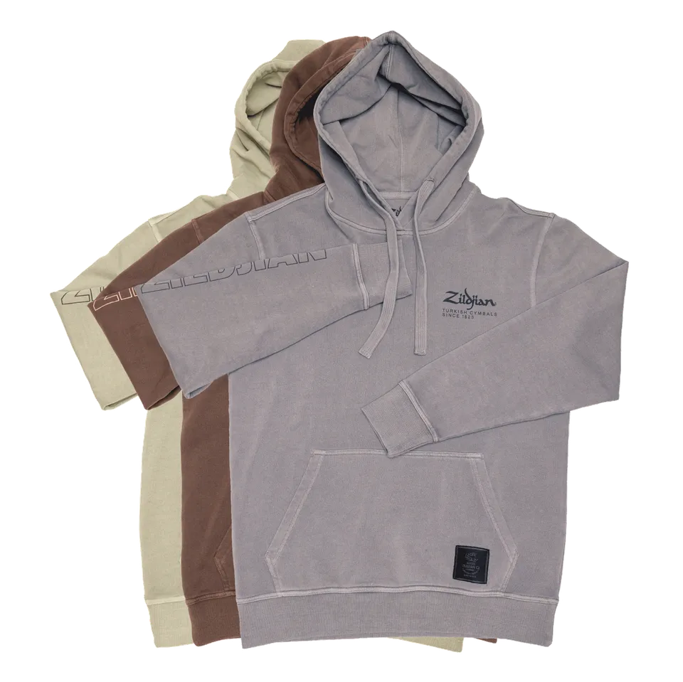 Zildjian Limited Edition Hoodie Kapuzenpullover Baumwolle Braun