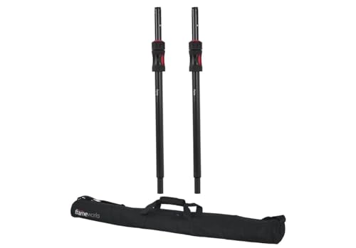 Gator Frameworks GFW-ID-SPKR-SPSET Lautsprecher-Stativ 2er-Set 94-145 cm