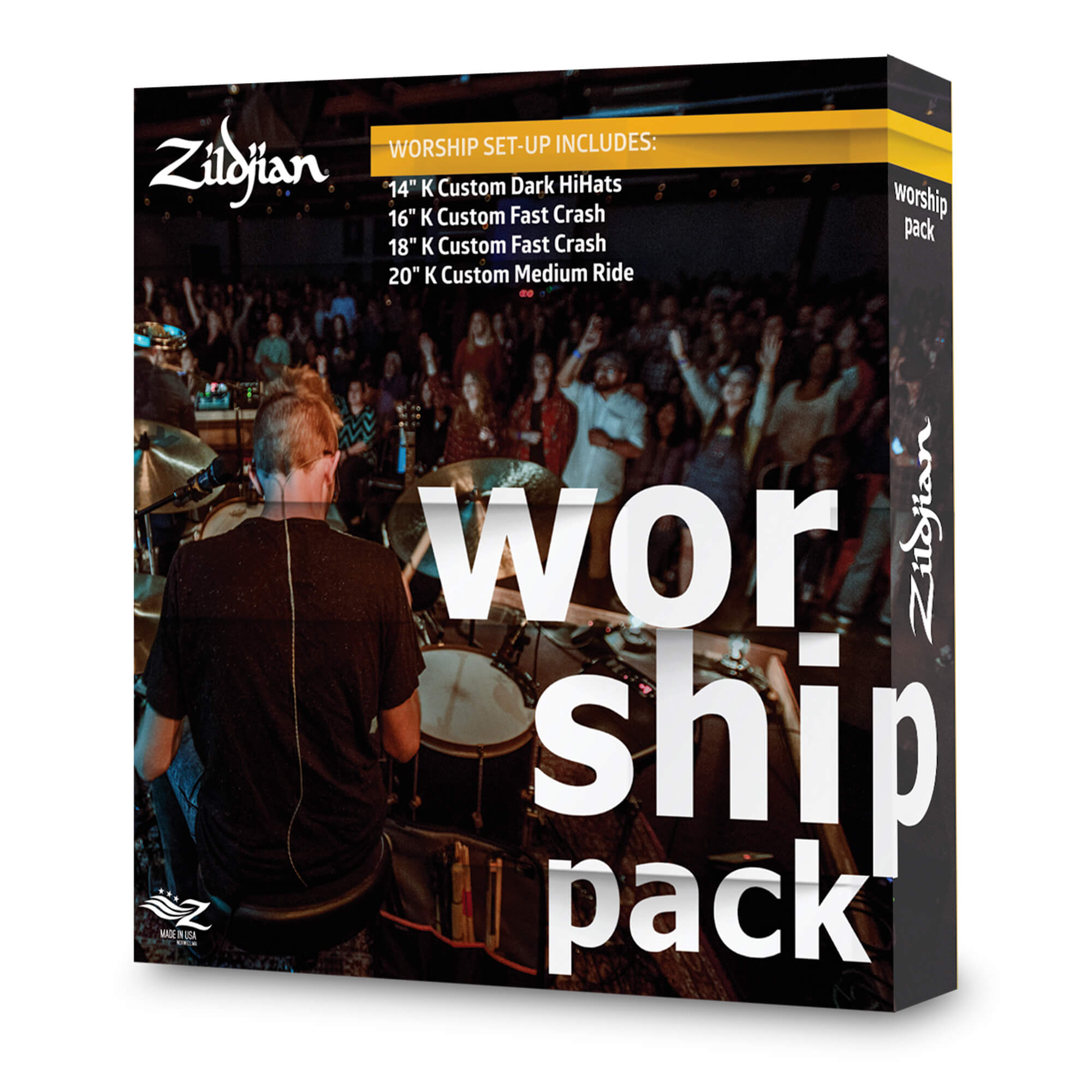 Zildjian K Custom Worship Becken-Set 14/16/18/20