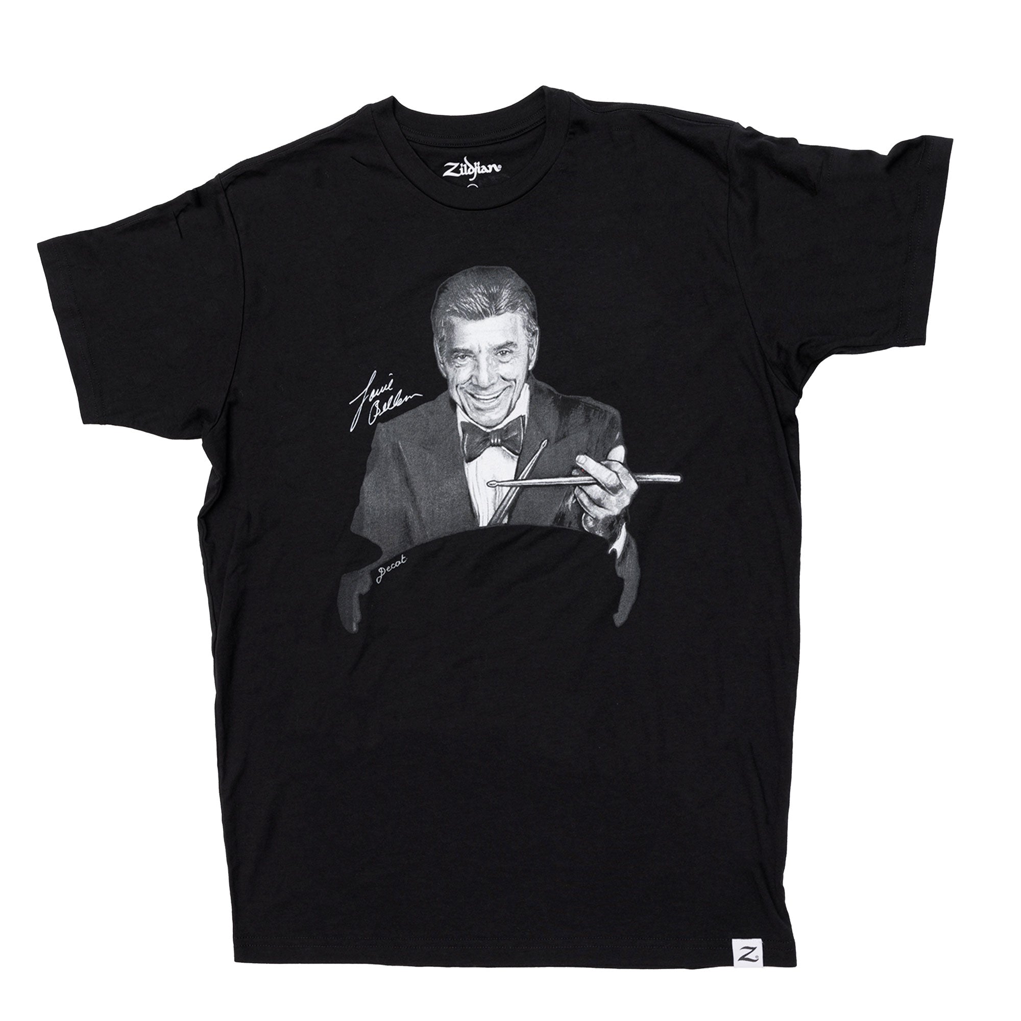 Zildjian Legends Louie Bellson T-Shirt Schwarz Baumwolle