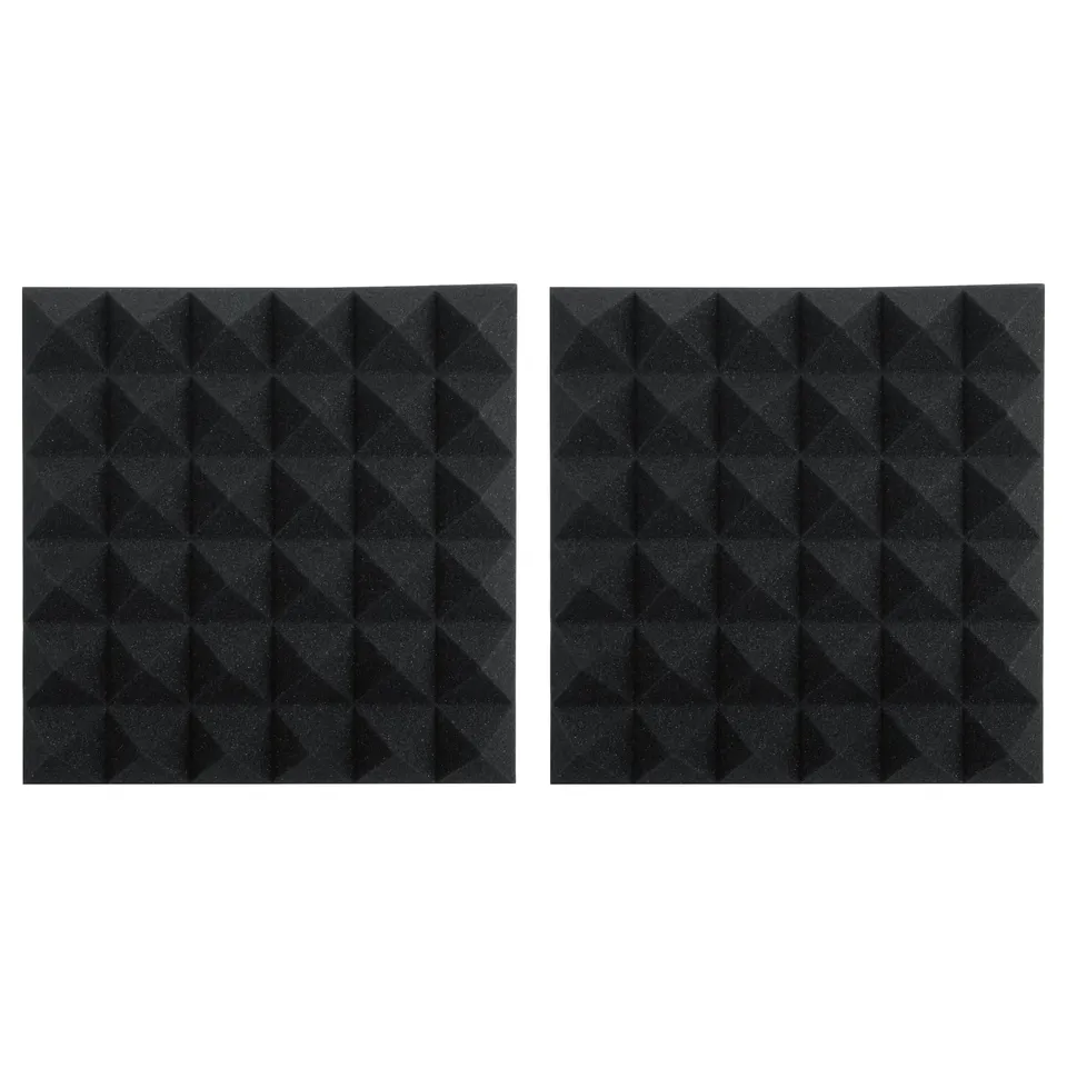 Gator Frameworks Akustikpanel 12x12 Pyramide Charcoal 2er