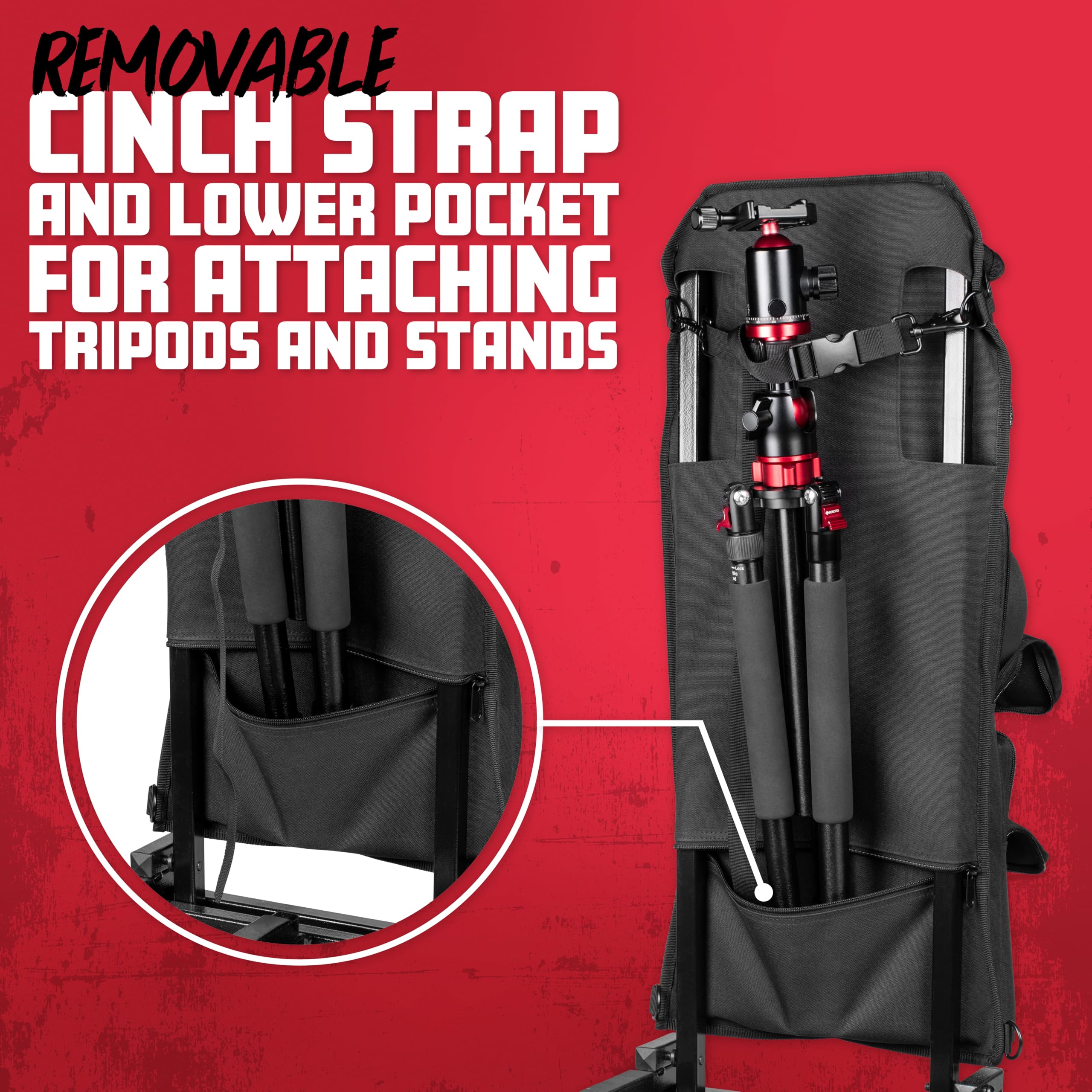 Gator GFW-UTL-CART-ACCBAG Zubehörtasche 7 Fächer für Wagen