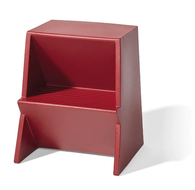Richard Lampert Mono Sessel Purpurrot Messemuster