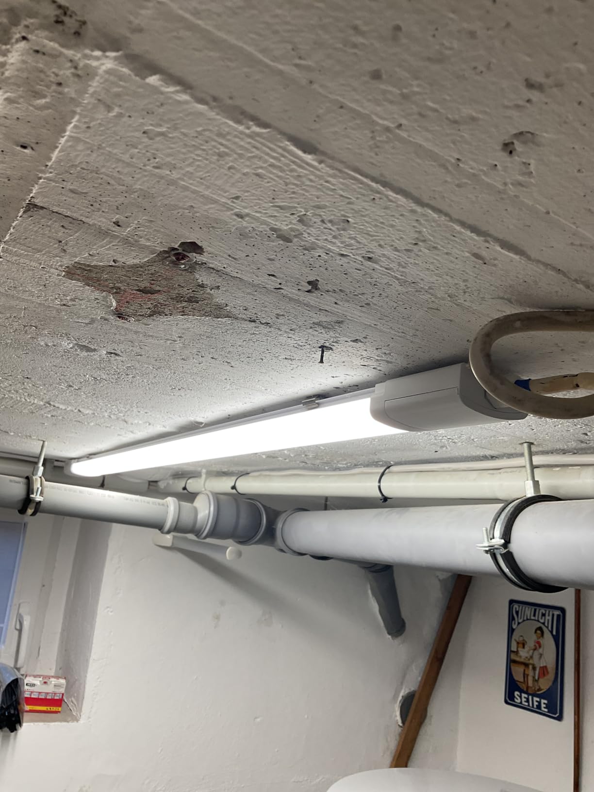 Modlicht LED Feuchtraumleuchte 120CM 36W Weiß IP65