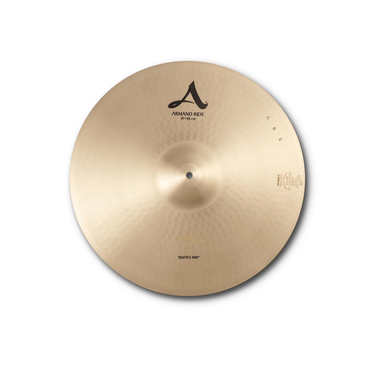 Zildjian A Beautiful Baby Ride Becken 19 Zoll mit Sizzle