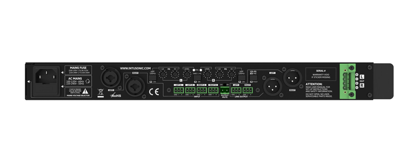 INTUSONIC INTUFORCE 2SDL160 Endstufe Class-D Stereo