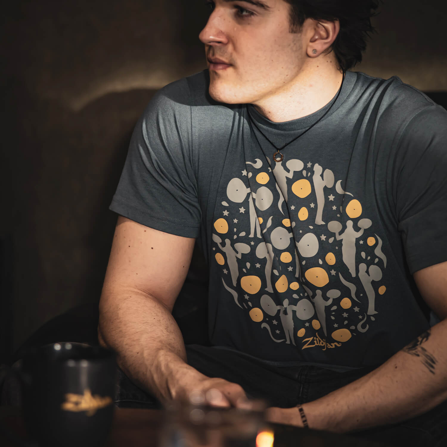 Zildjian 400th Anniversary Classical T-Shirt Baumwolle schwarz