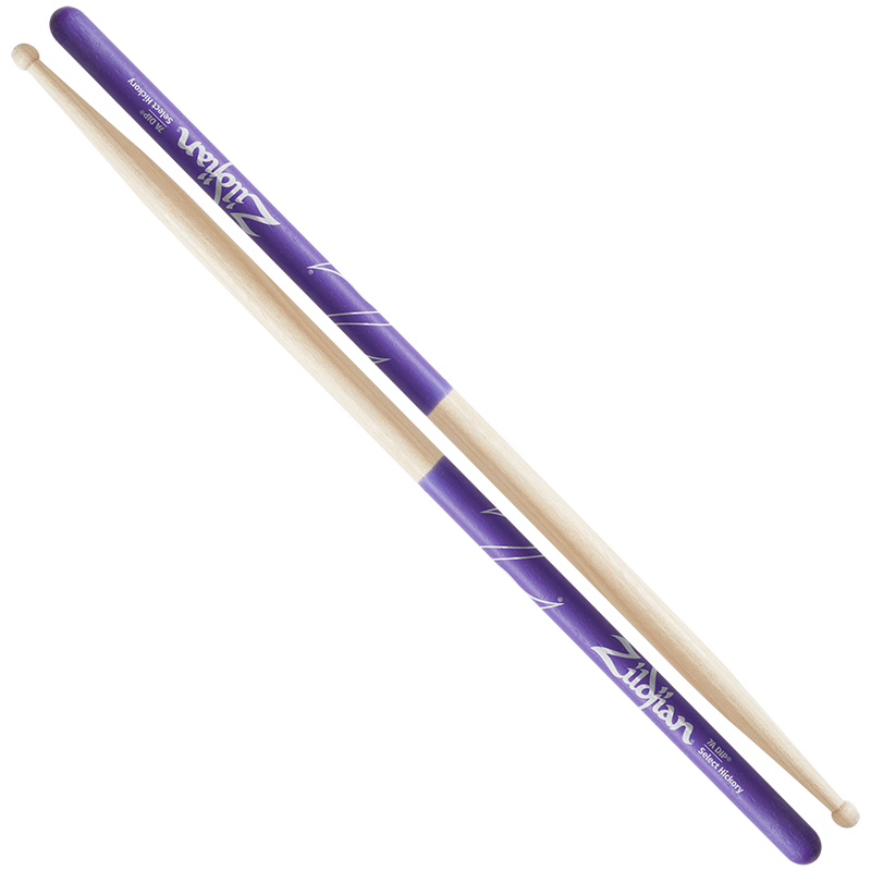 Zildjian 7A Purple DIP Drumsticks Grip Sticks