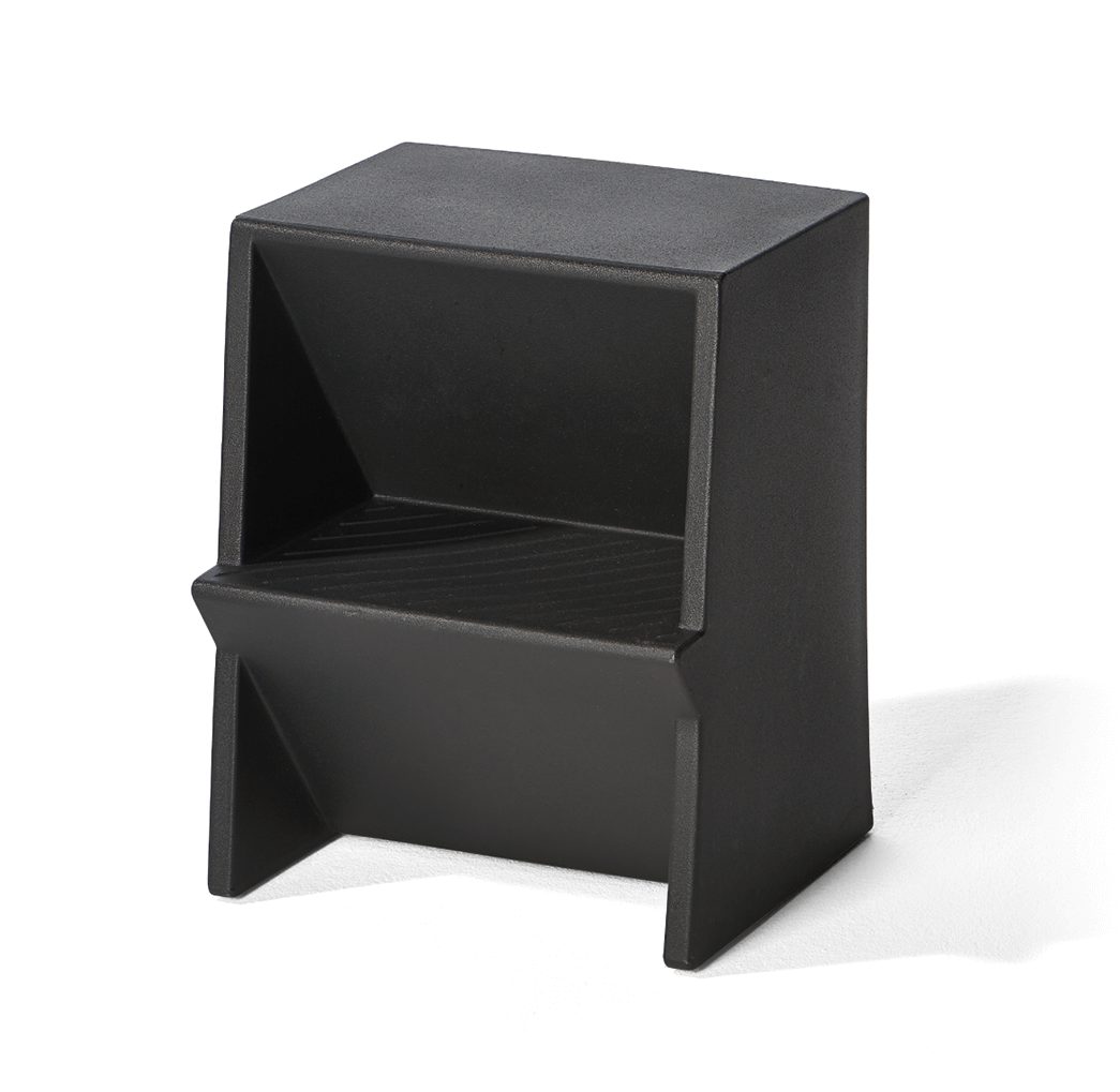 Richard Lampert MONO 1 Sessel Schwarz Designhocker