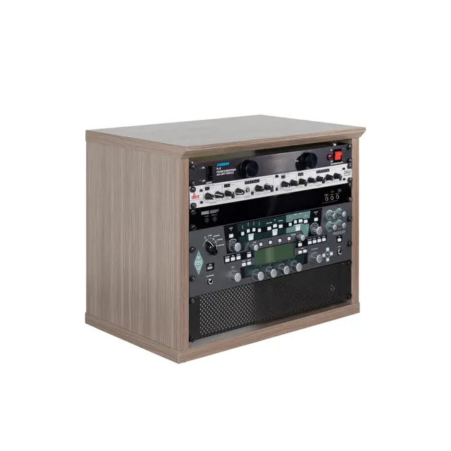 Gator Elite GFW-ELITERK-8U-GRY Studio Rack 8U Driftwood Grey