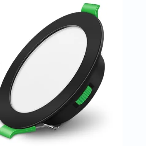 Alusso LED Einbaustrahler Schwarz 10W 12er Set 3000K-6500K