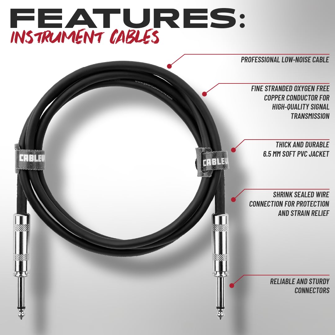 Gator Cables GCWB-INS-05 Audiokabel 1,5m Gerade