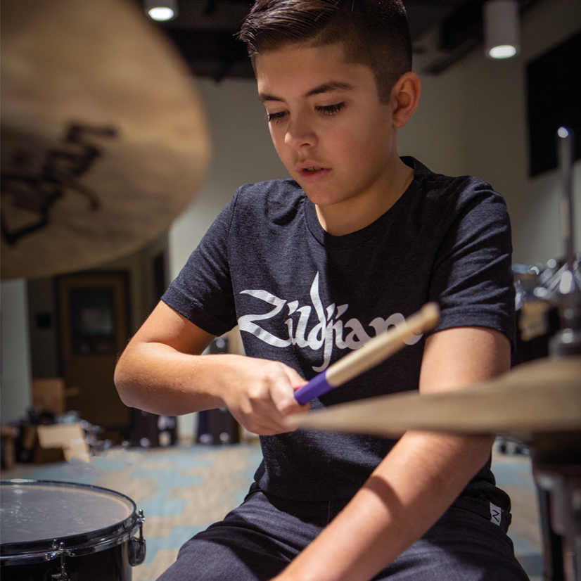 Zildjian Youth Logo Tee Kinder T-Shirt Baumwolle Gr. M