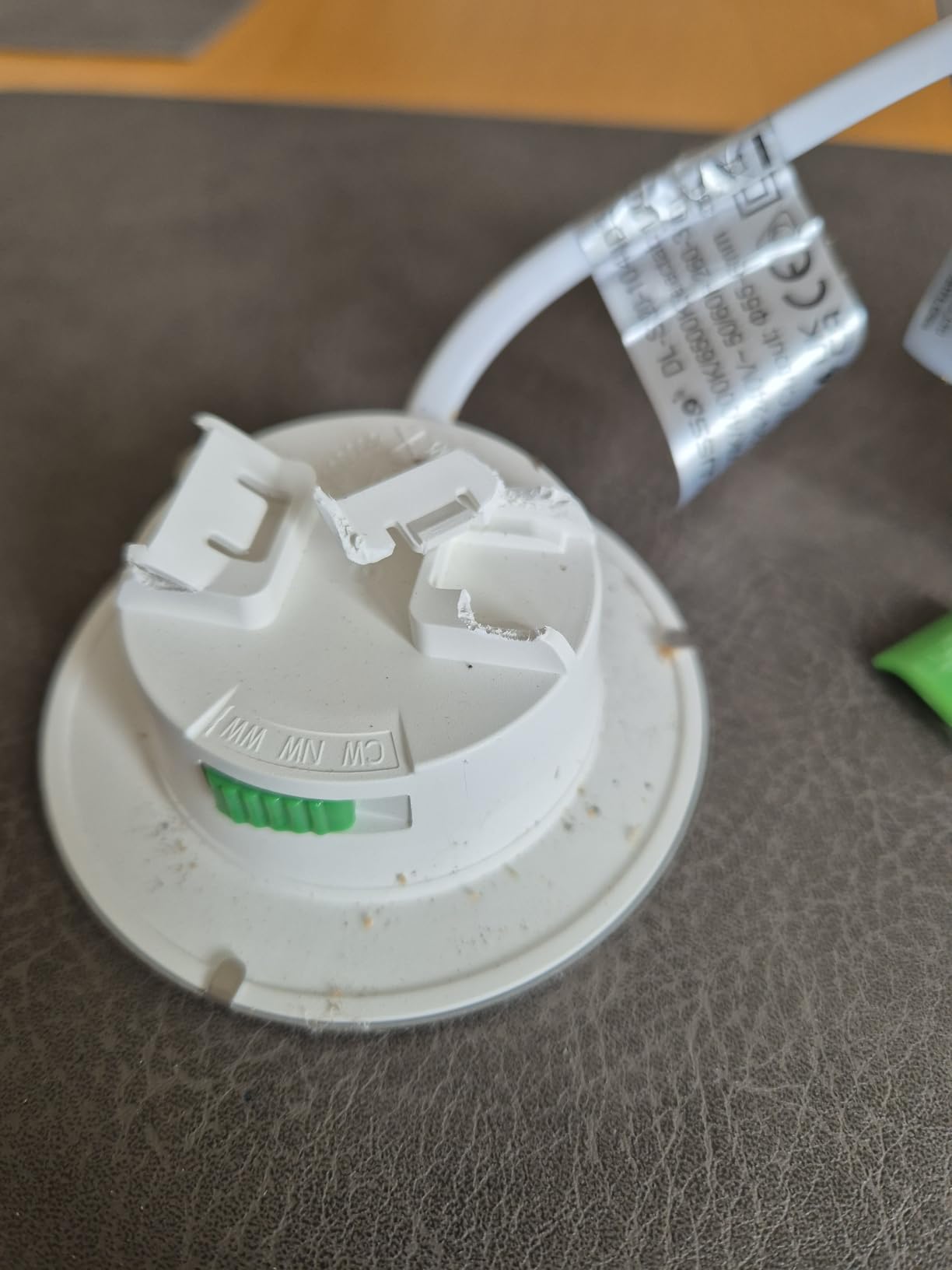 Alusso Einbaustrahler LED Deckenspots Weiß 12 Stück dimmbar