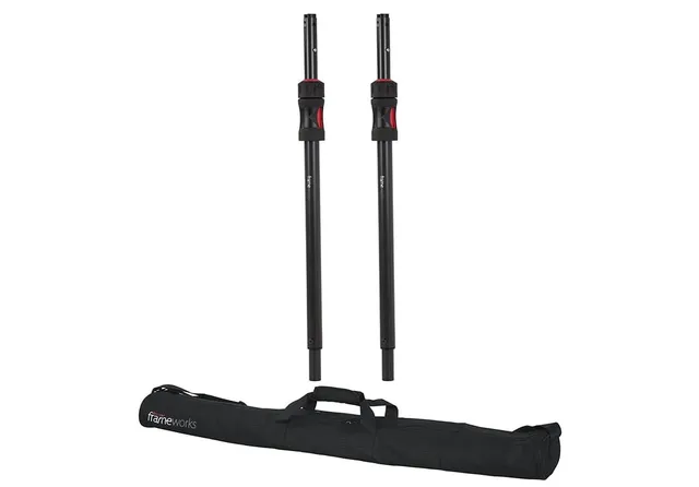 Gator Frameworks GFW-ID-SPKR-SPSET Lautsprecher-Stativ 2er-Set 94-145 cm