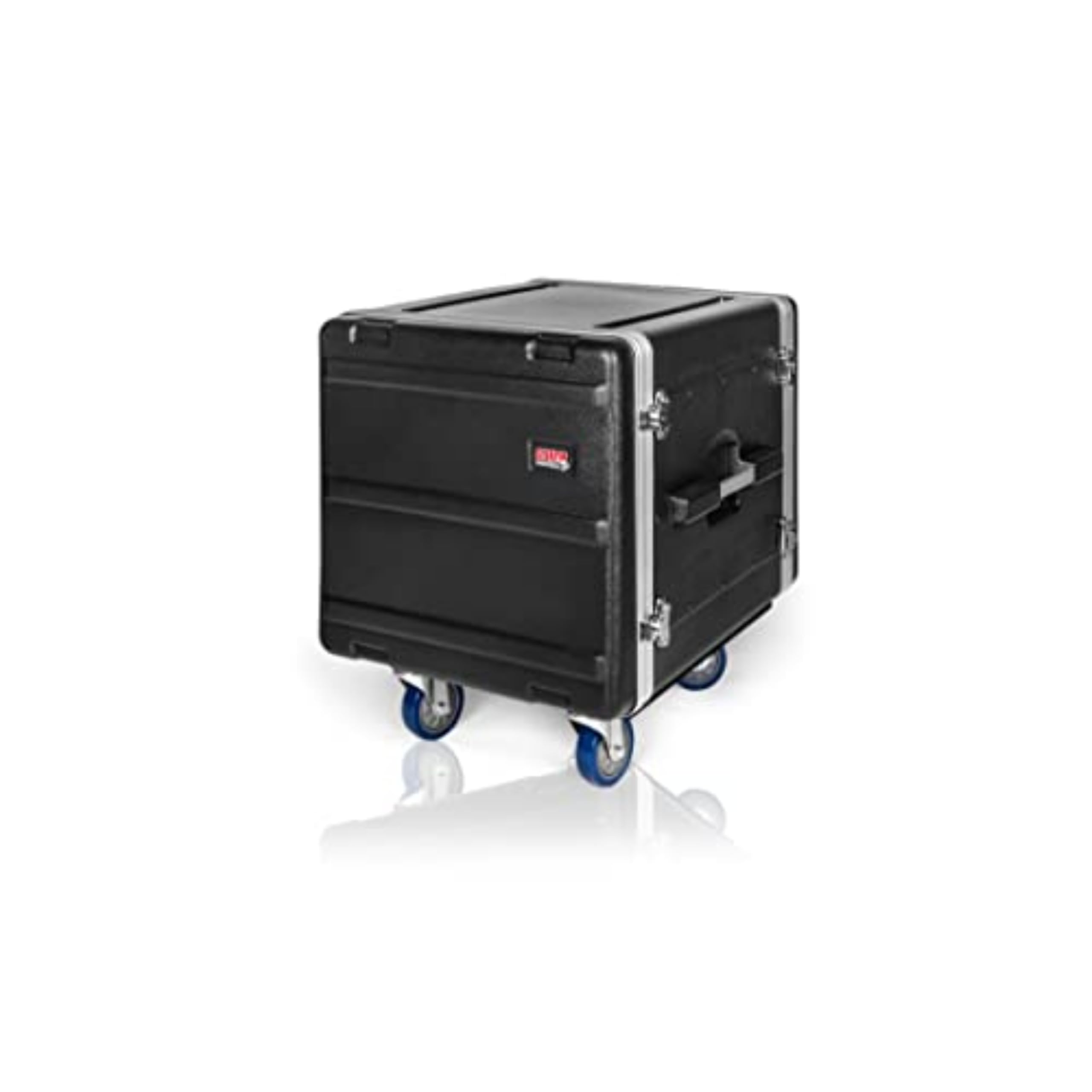 Gator Racks GRC-BASE-10 Rackgehäuse 10HE schwarz mit Rollen