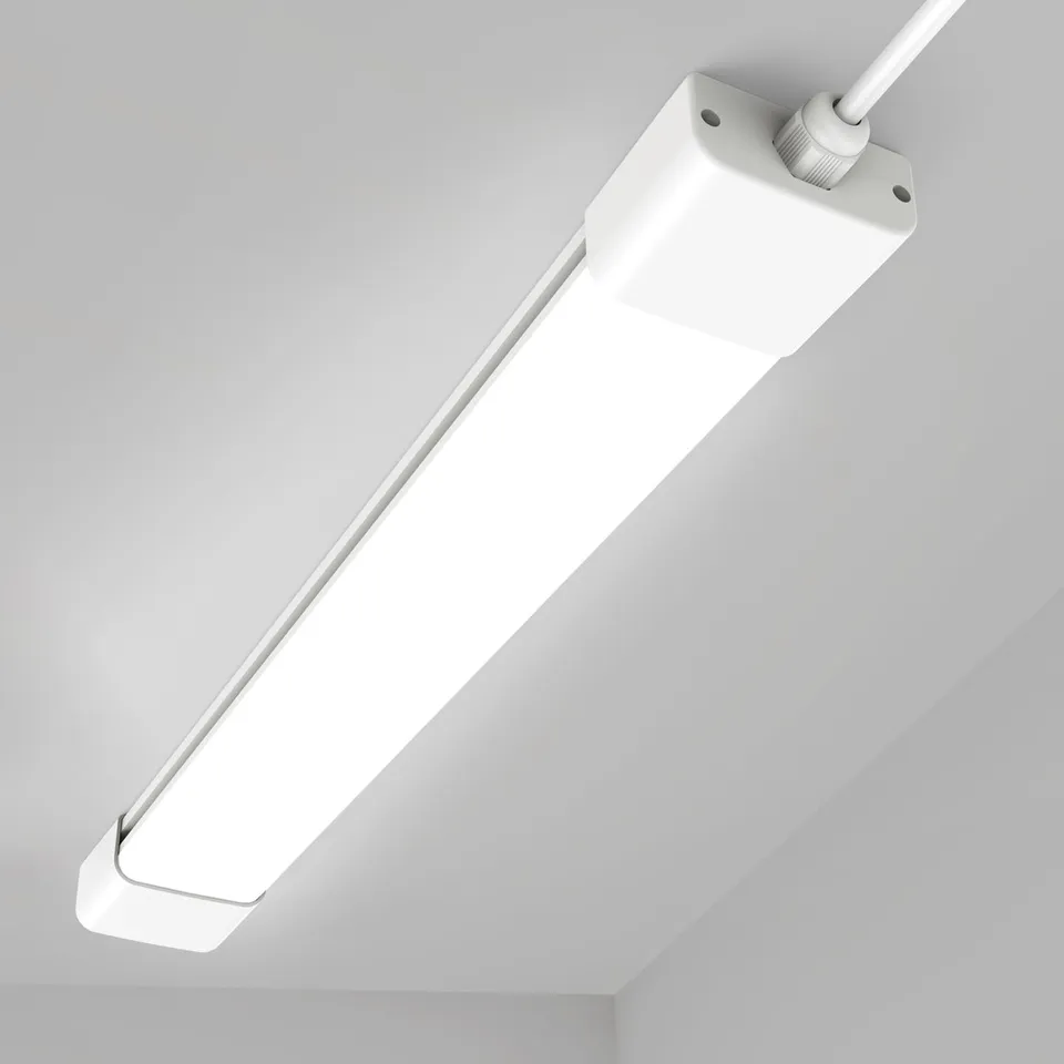 Modlicht LED Feuchtraumleuchte 60cm 18W Wannenleuchte 4000K 1x