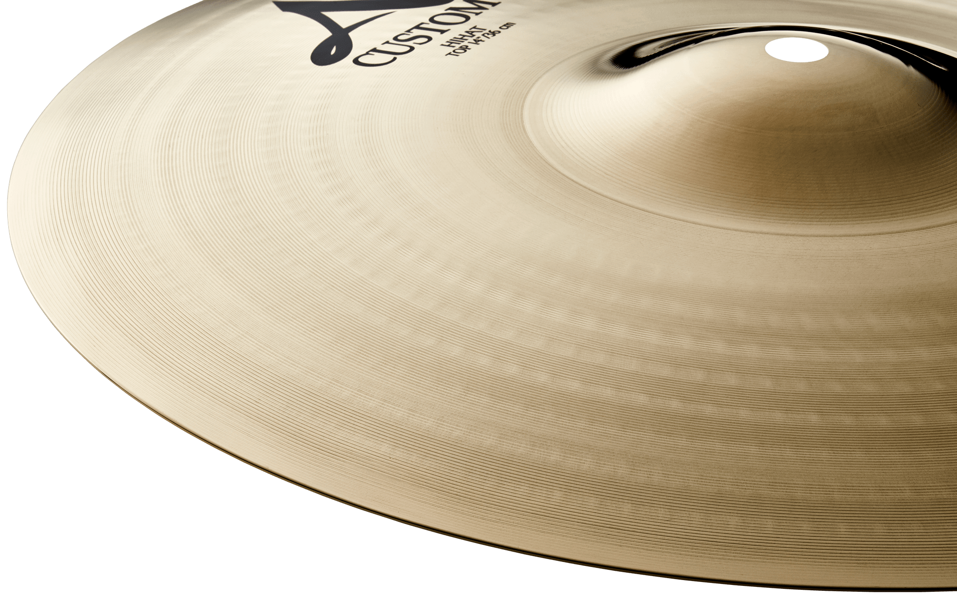 Zildjian A Custom HiHat Becken Paar brilliant hell