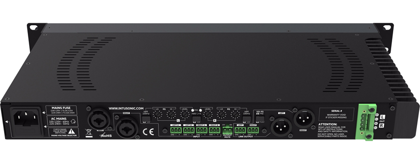 INTUSONIC INTUFORCE 2SDL160 Endstufe Class-D Stereo