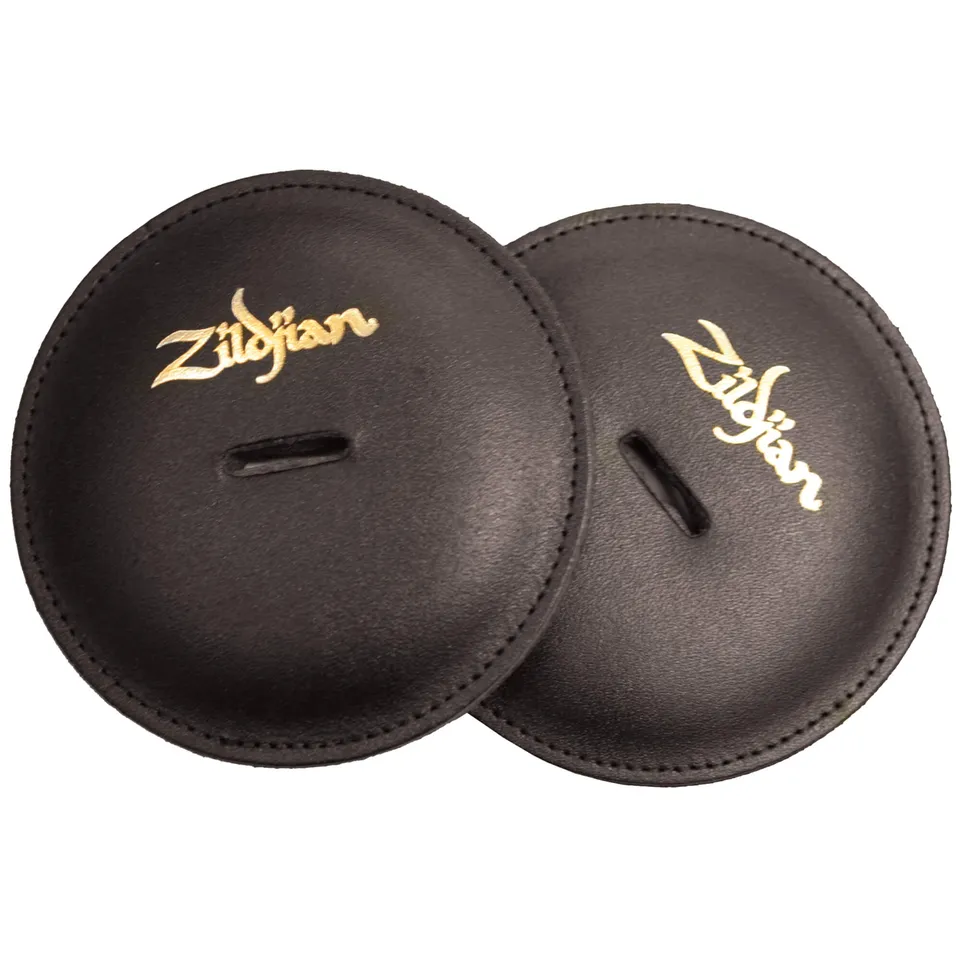 Zildjian Drummer Leather Pads Becken Paar Kunstleder