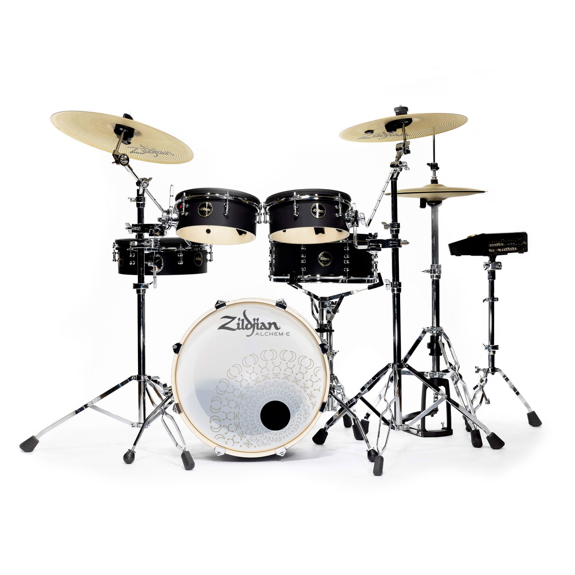 Zildjian ALCHEM-E Bronze EX E-Drum Set mit Becken