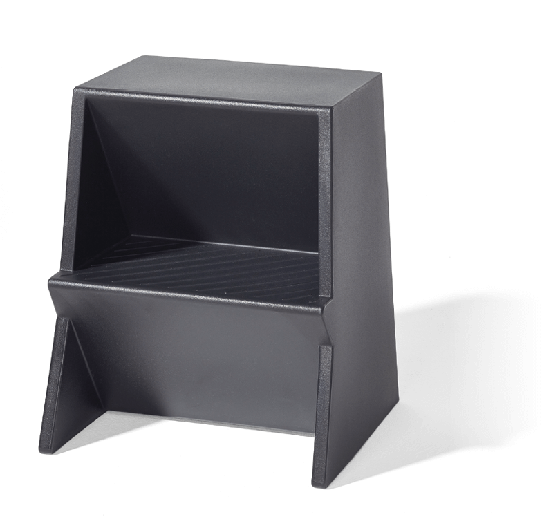 Richard Lampert MONO Hocker Schwarz Stoff