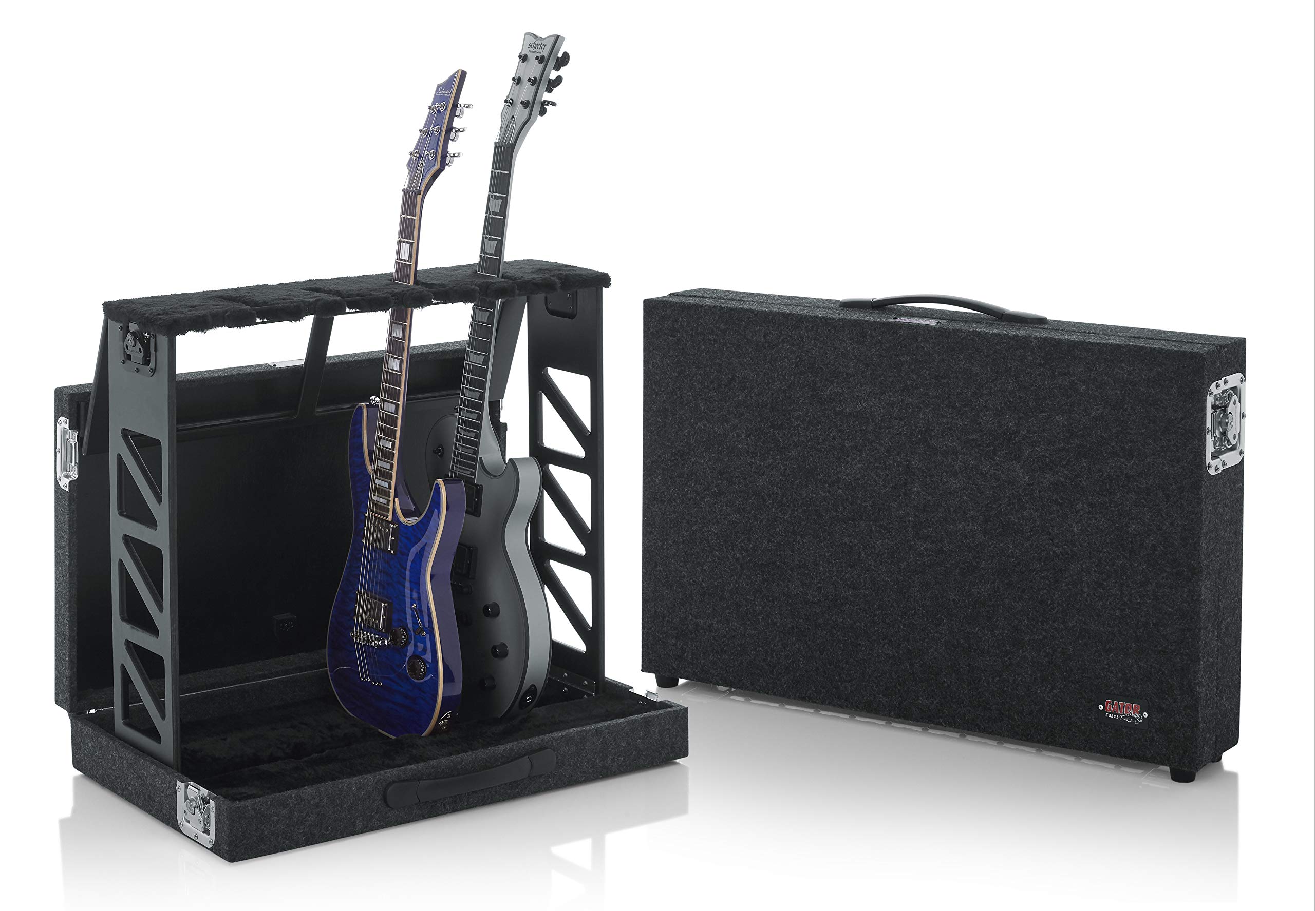 Gator Guitar GTRSTD4 Gitarrenständer 4 Gitarren Rack Holz