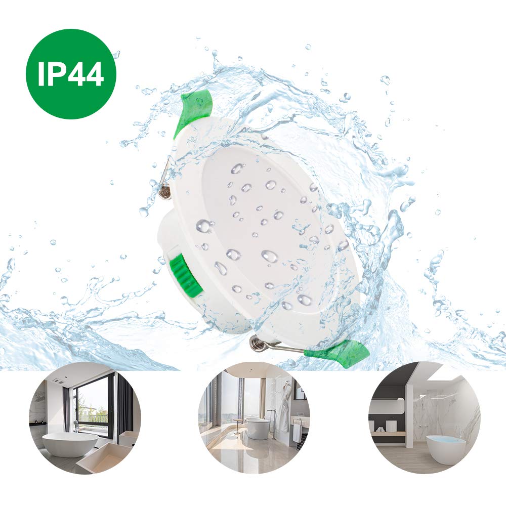 Alusso Recessed Ceiling Light 7W Einbaustrahler dimmbar weiß