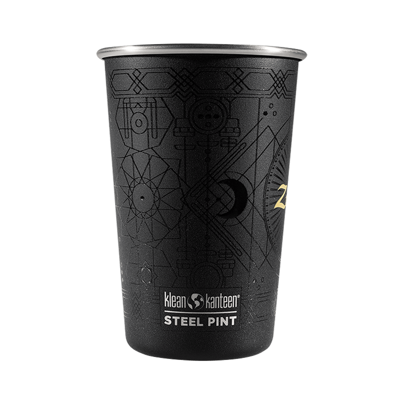 Zildjian Klean Kanteen Pint Becher Edelstahl 16oz schwarz