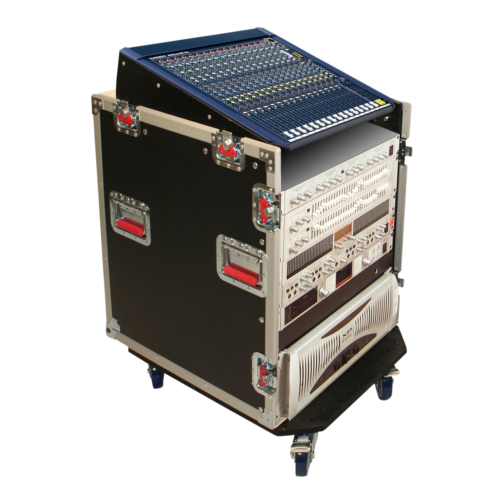 Gator G-Tour GRC12X12 Konsolenrack 12U+12U Holz