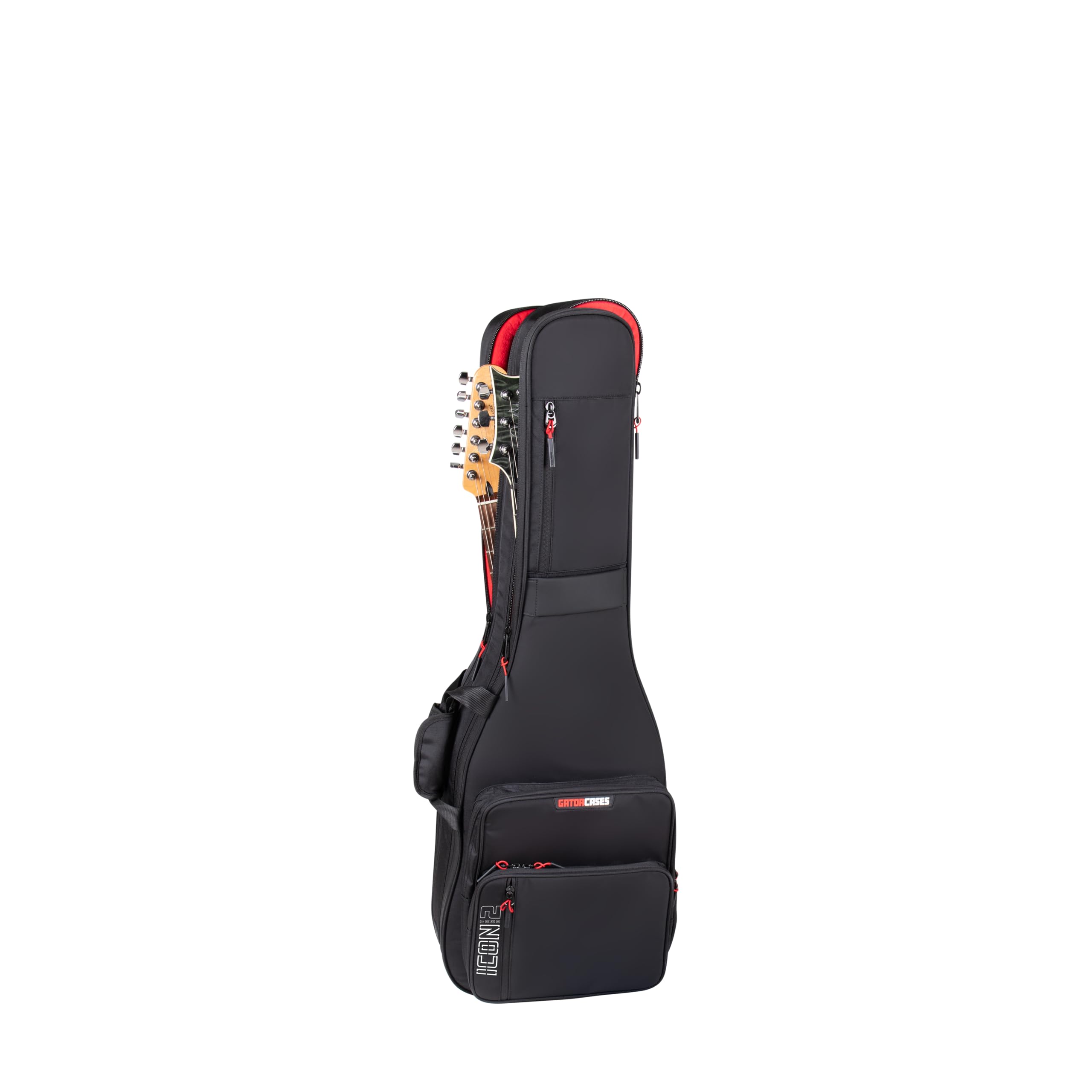 Gator ICON Take-Two Doppel-Gigbag 2 E-Gitarren Nylon