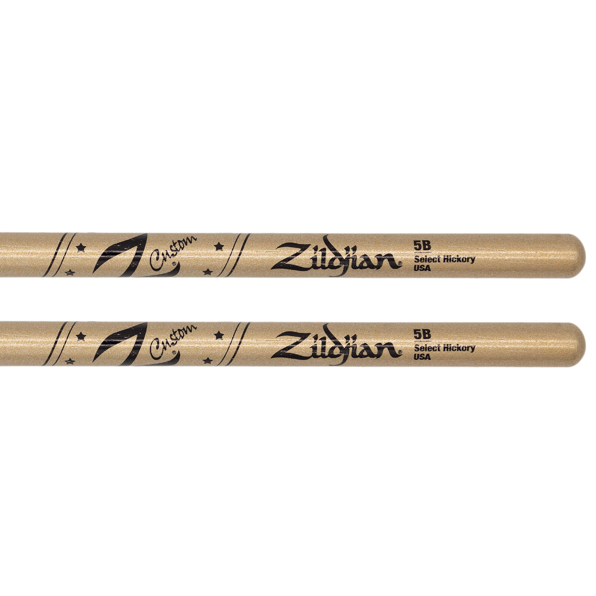 Zildjian Z Custom 5B Gold Chroma Drumsticks Holzspitze