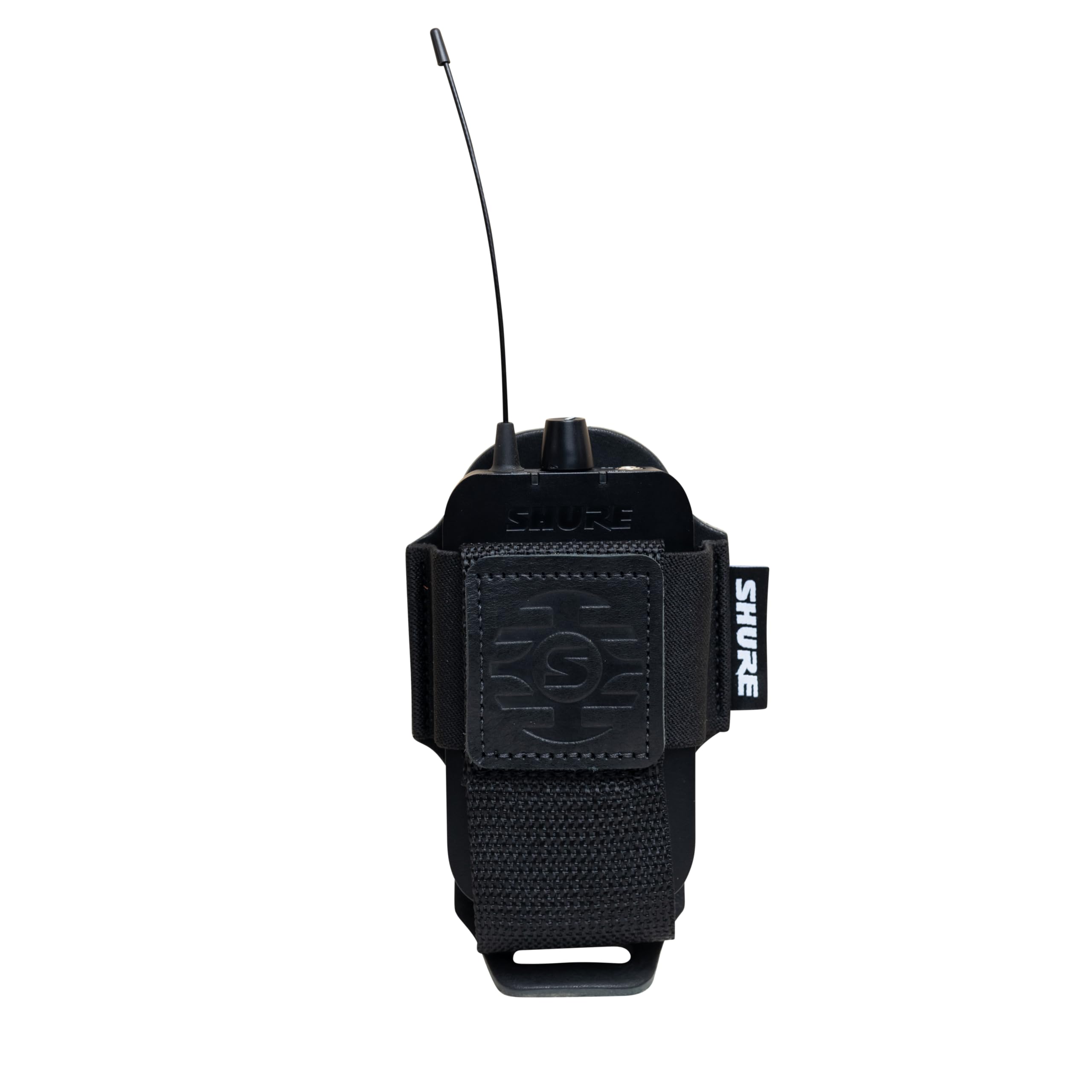 Shure by Gator SH-BODYPACK-PBK-L Gürteltasche schwarz Leder
