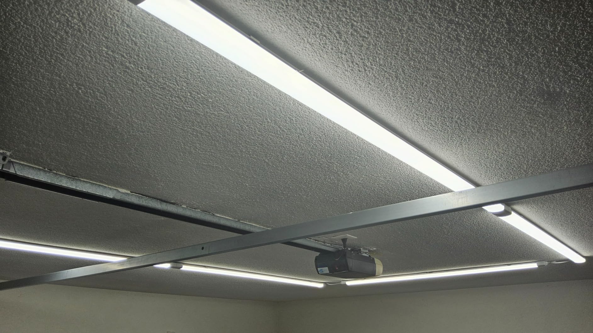 Modlicht LED Feuchtraumleuchte 150cm kaltweiss 4er Set 5000K