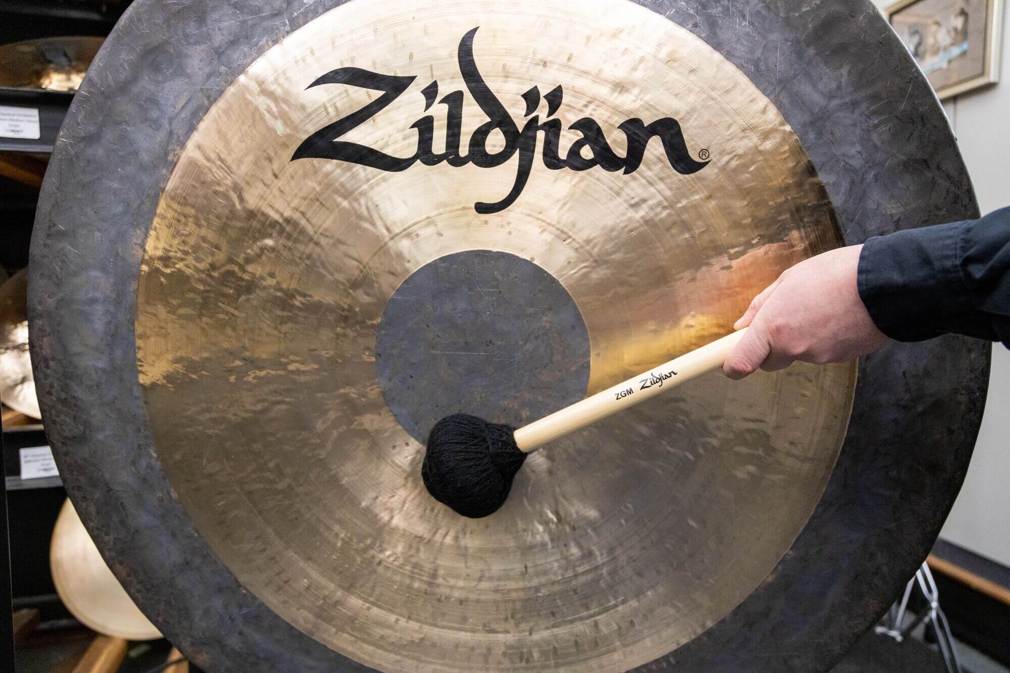 Zildjian General Gong Mallet Schlegel Hickory 20-40 Zoll Gongs