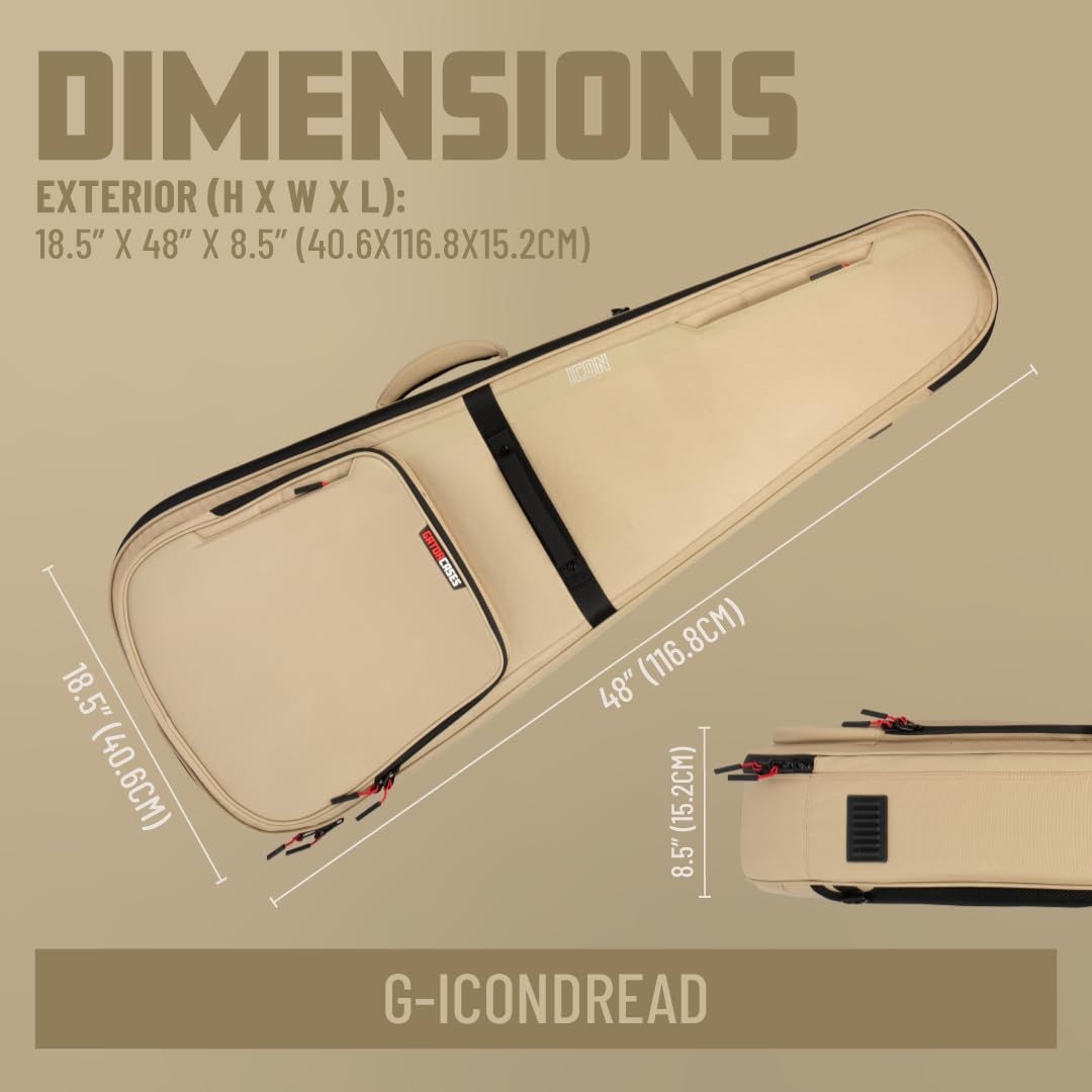 Gator Icon G-ICONDREAD Gigbag E-Gitarre Wetterschutz