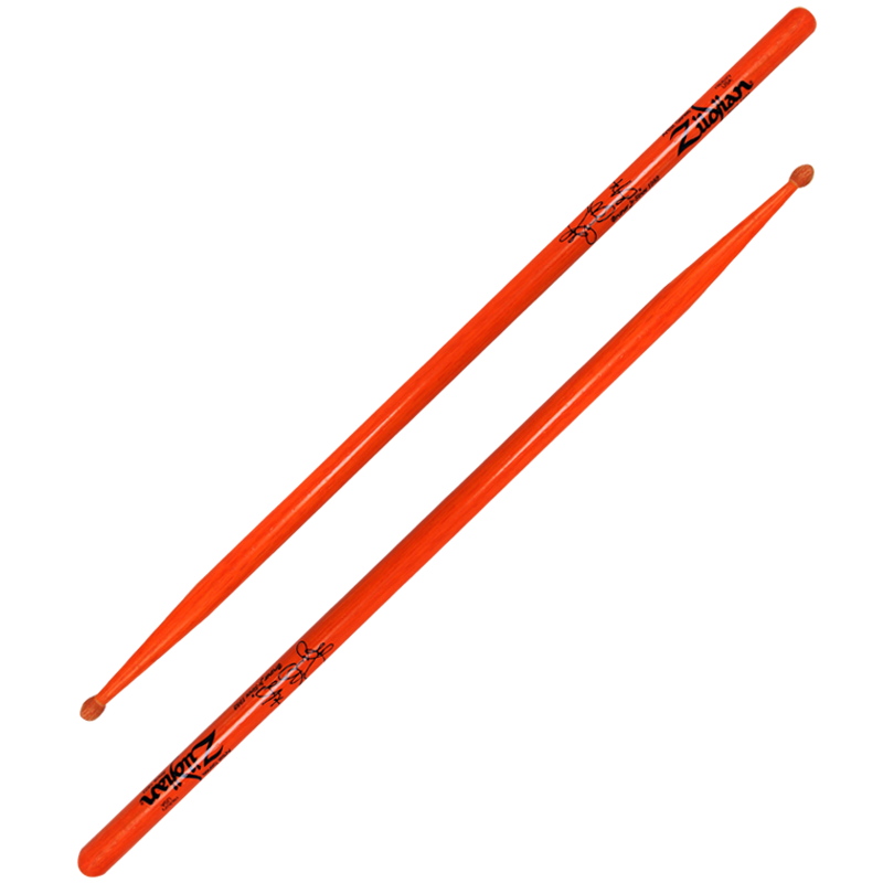 Zildjian Ronald Bruner Jr Artist Drumsticks 5A orange