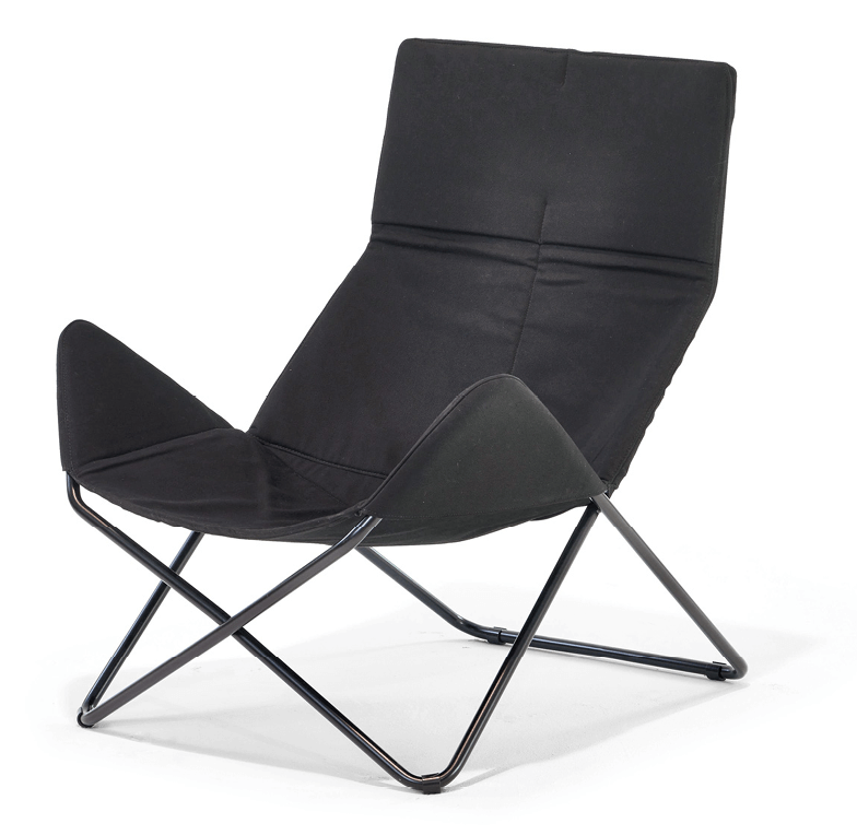 Richard Lampert In-Out Sessel Bezug abnehmbar Hanf