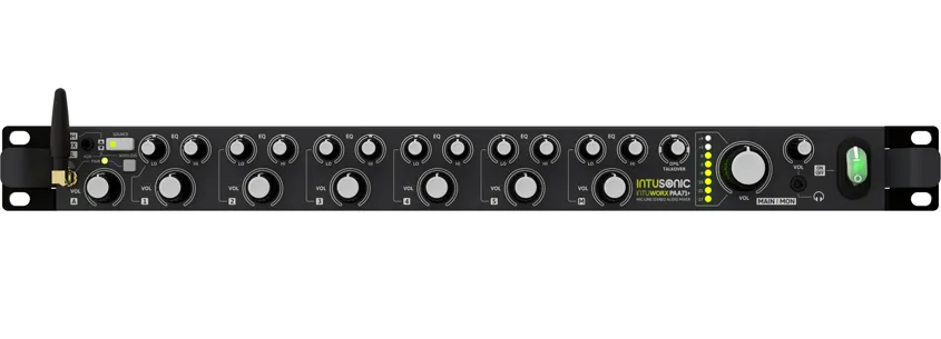 INTUSONIC INTUWORX PAA71+ Mischpult 7-Kanal Mixer