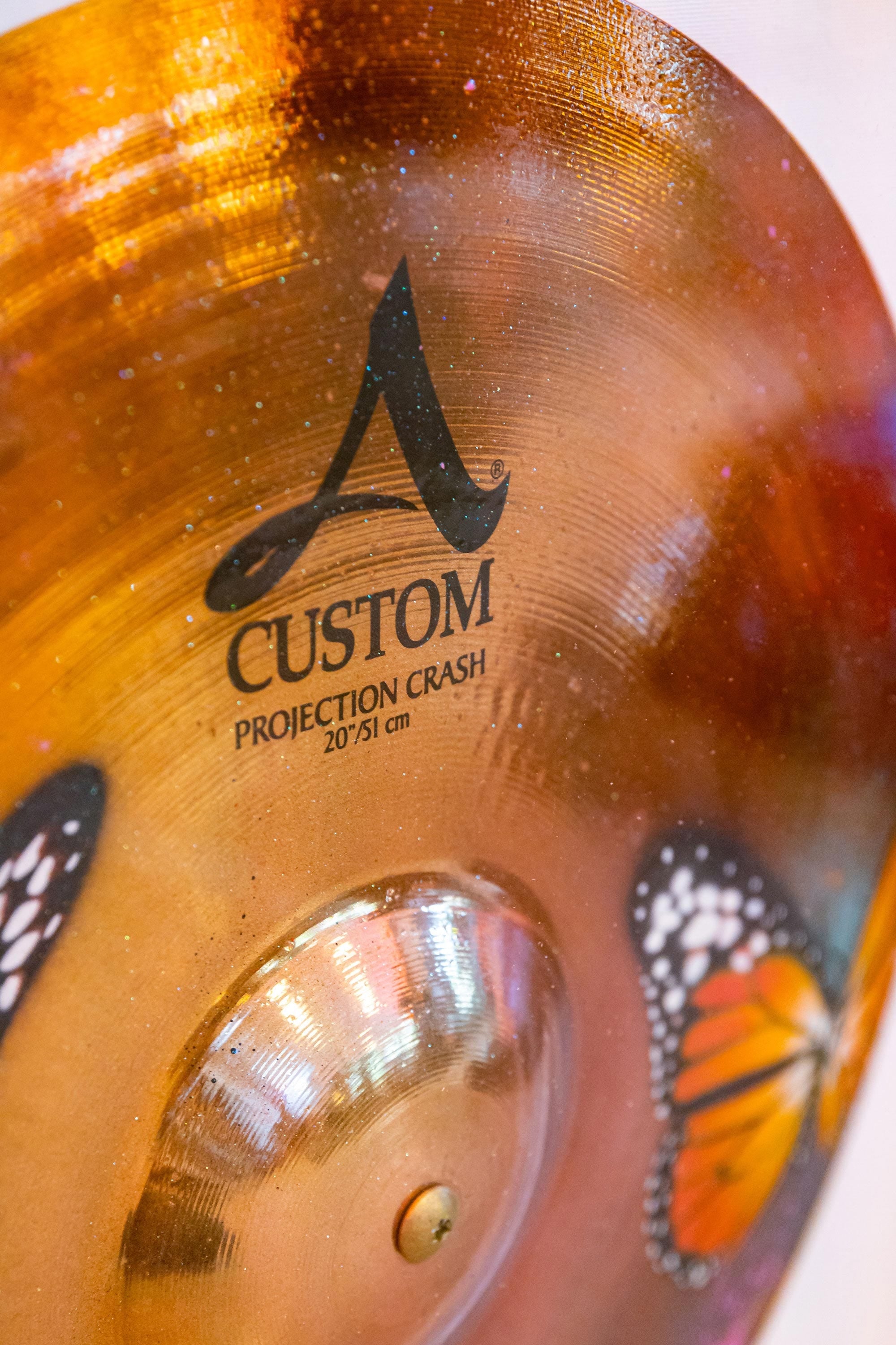 Zildjian X RISK Orig Cymbal Art Bild gerahmt #1
