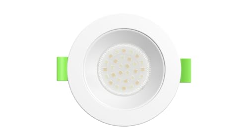 Alusso Aufbauspot 6W LED Modul Schwarz Dimmbar 540LM