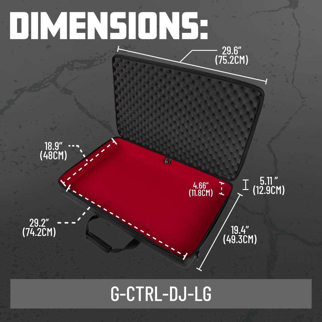Gator DJ Control Universal Case L Großer Controller EVA Tasche