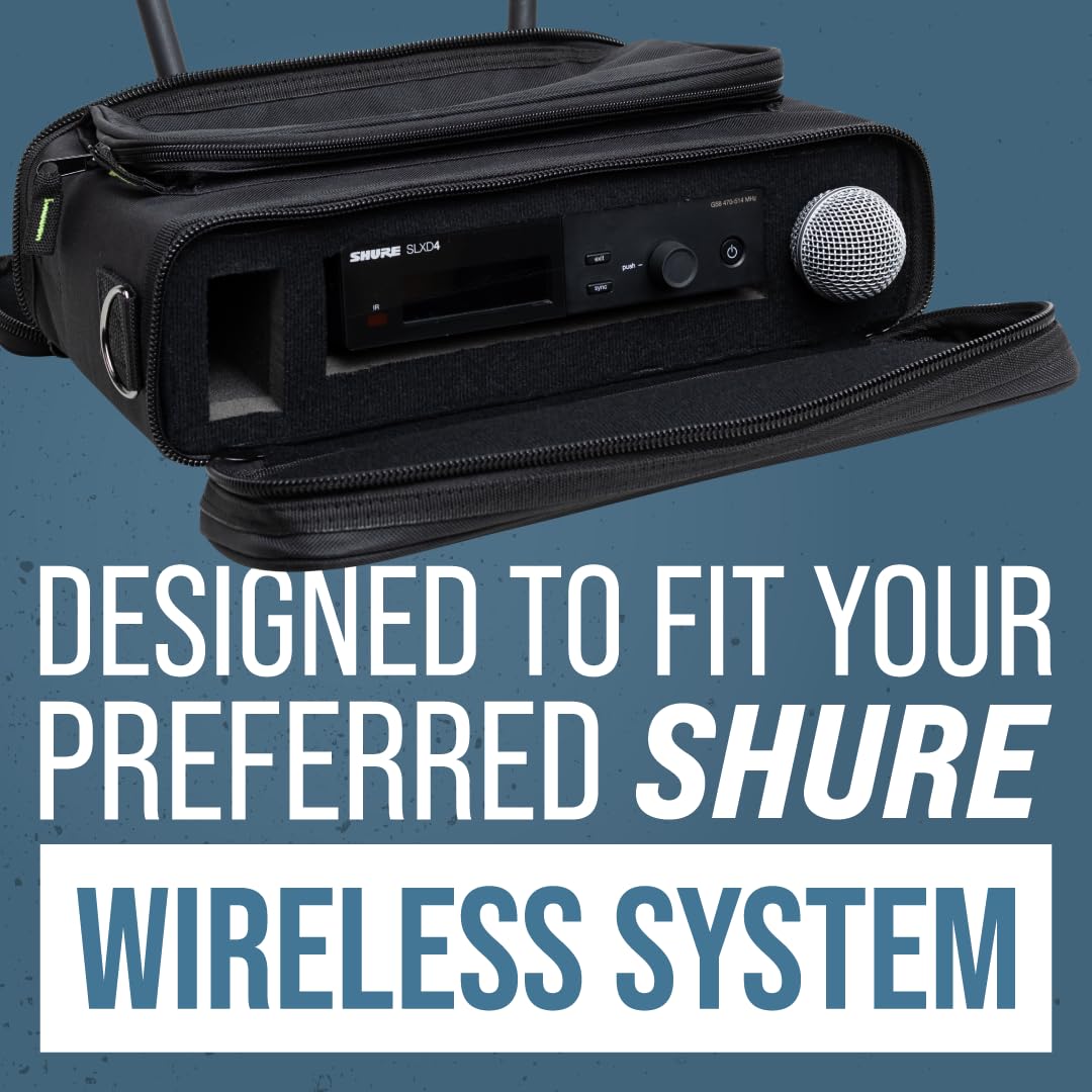 Shure by Gator SH-WSYS-BAG Mikrofontasche Wireless 1-fach
