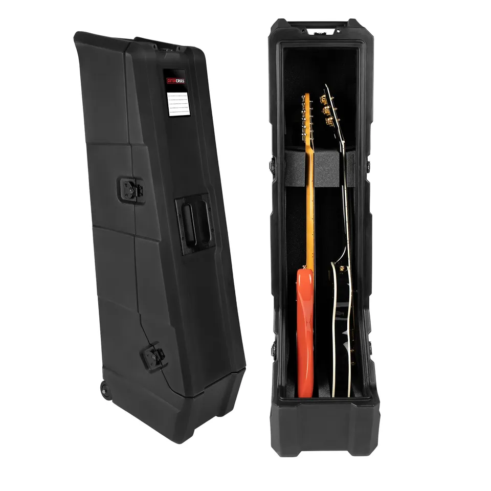 Gator Guitar GTR-MINIVAULT-E2 Flightcase 2 E-Gitarren schwarz