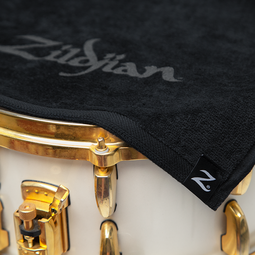 Zildjian Drummer's Towel Handtuch Schwarz saugfähig