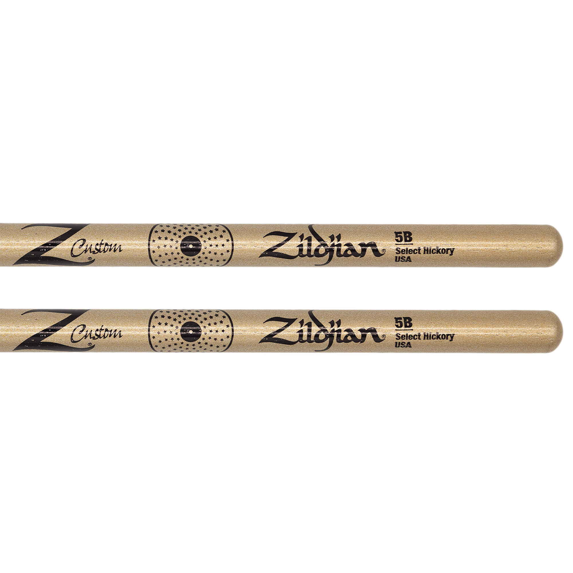 Zildjian Z Custom LE Drumsticks 5B Gold Chroma Nylon