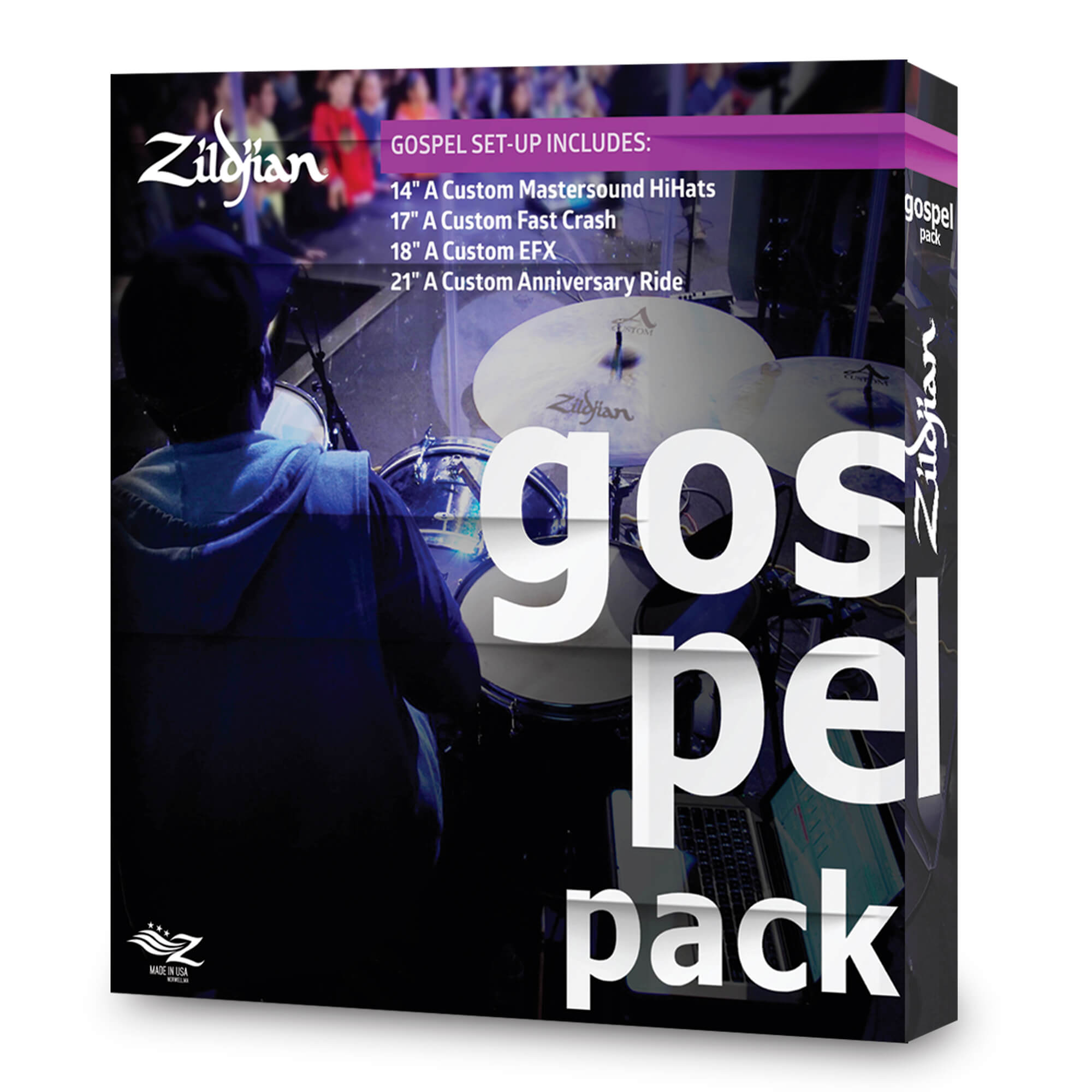 Zildjian A Custom Gospel Becken-Set